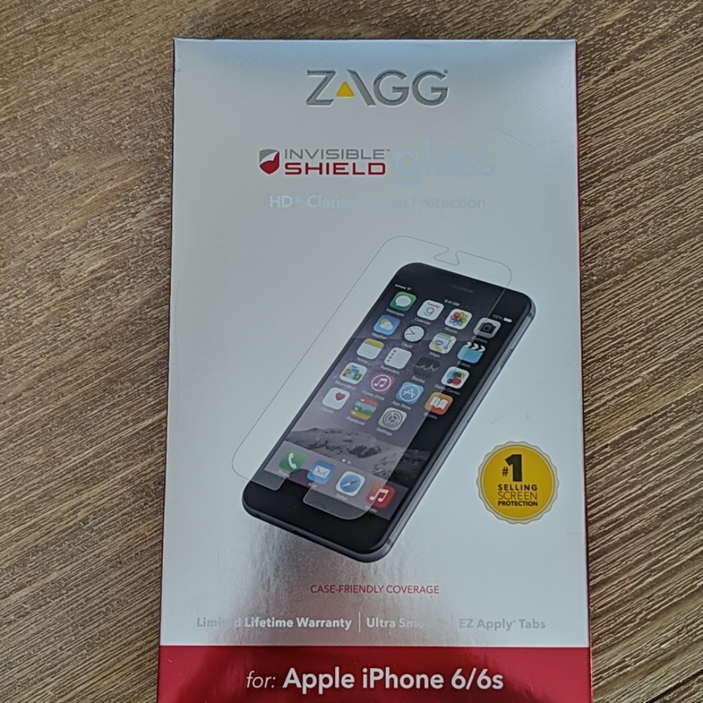 Zagg Glass Screen Protector for iPhone 6/6S